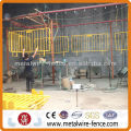 Shengxin diseño galvanizado o barrera de seguridad revestida de pvc / barricada para control de multitudes